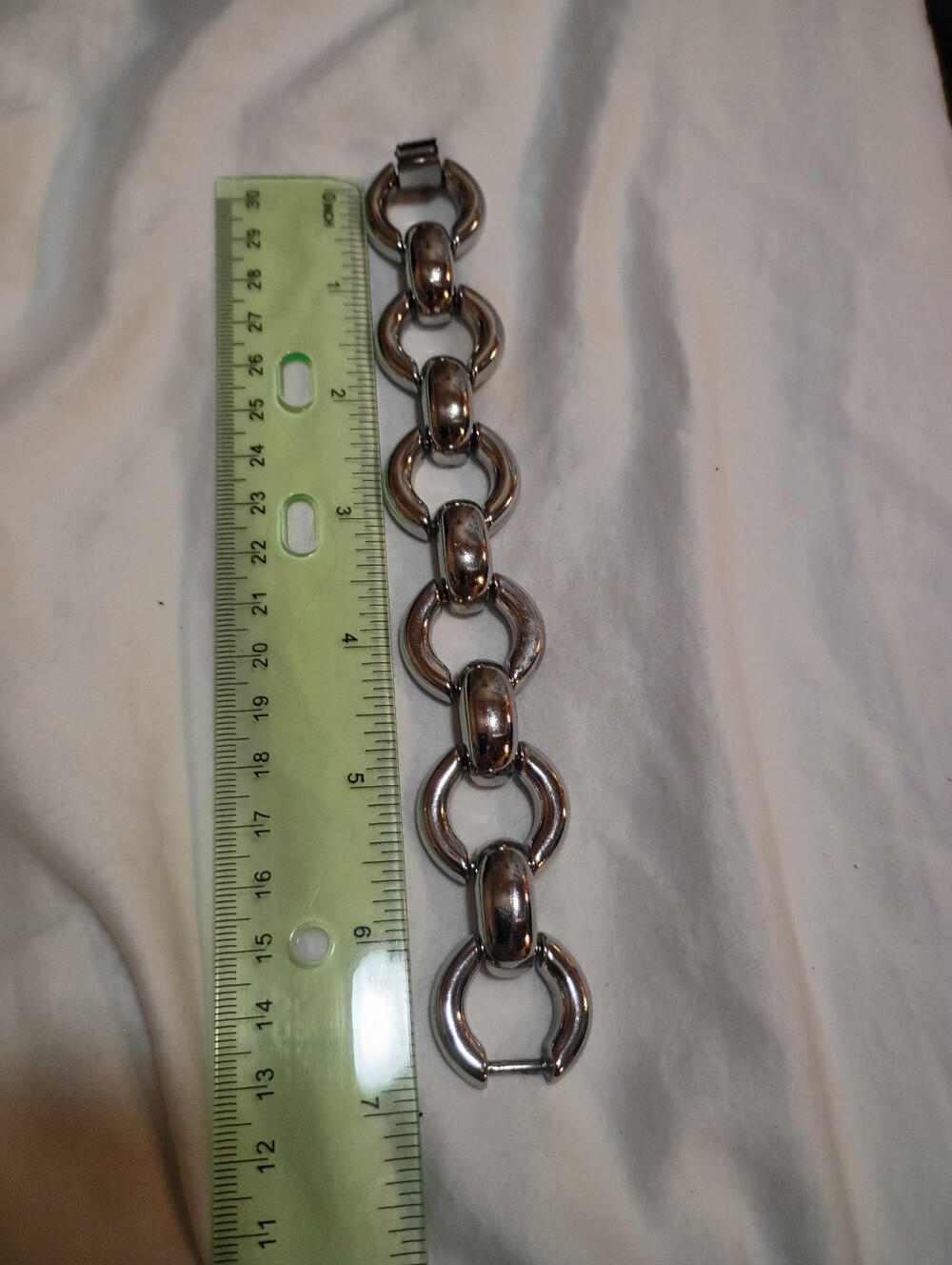 Silver Link Chain Bracelet - Women Accessories